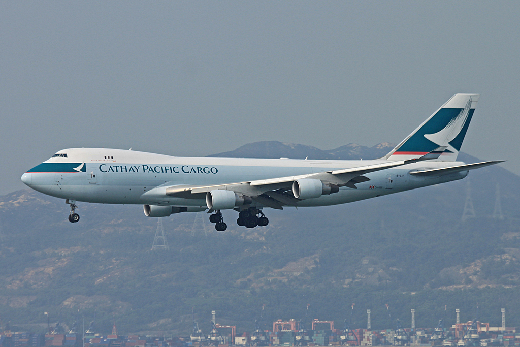 B-LIF · Boeing 747-467F/ER · (HKG / VHHH)