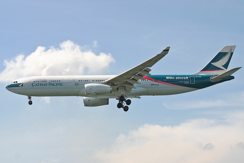 B-LAD · Airbus A330-343X · (HKG / VHHH)