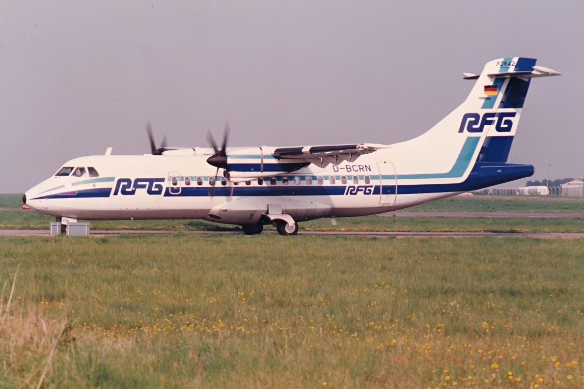 D-BCRN · ATR 42-300 · LGW / EGKK