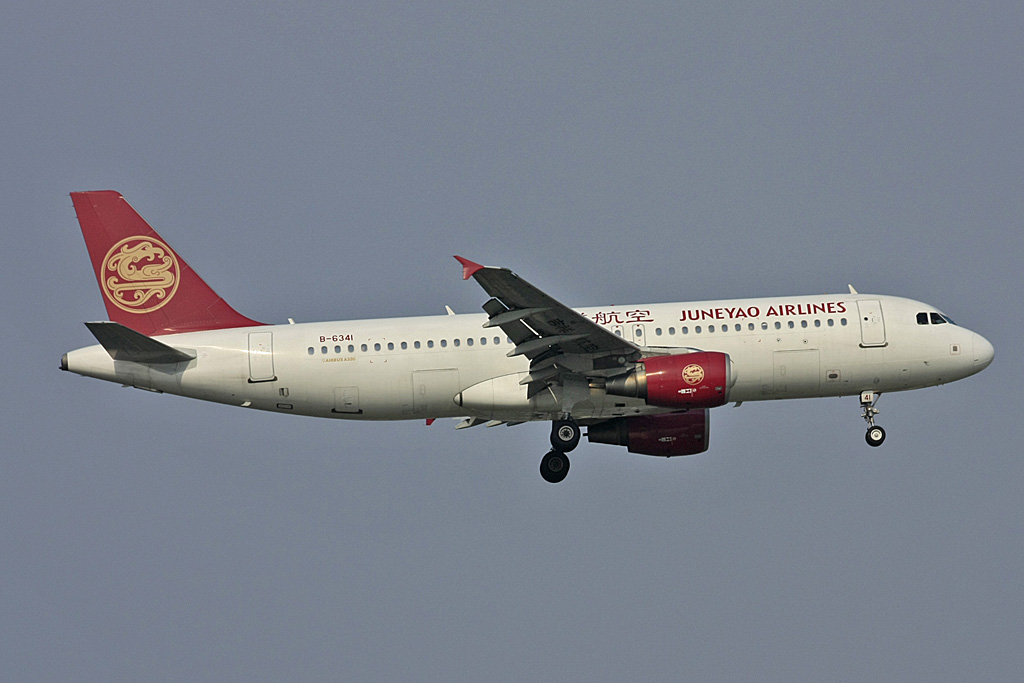 B-6341 · Airbus A320-214 · (SHA / ZSSS)