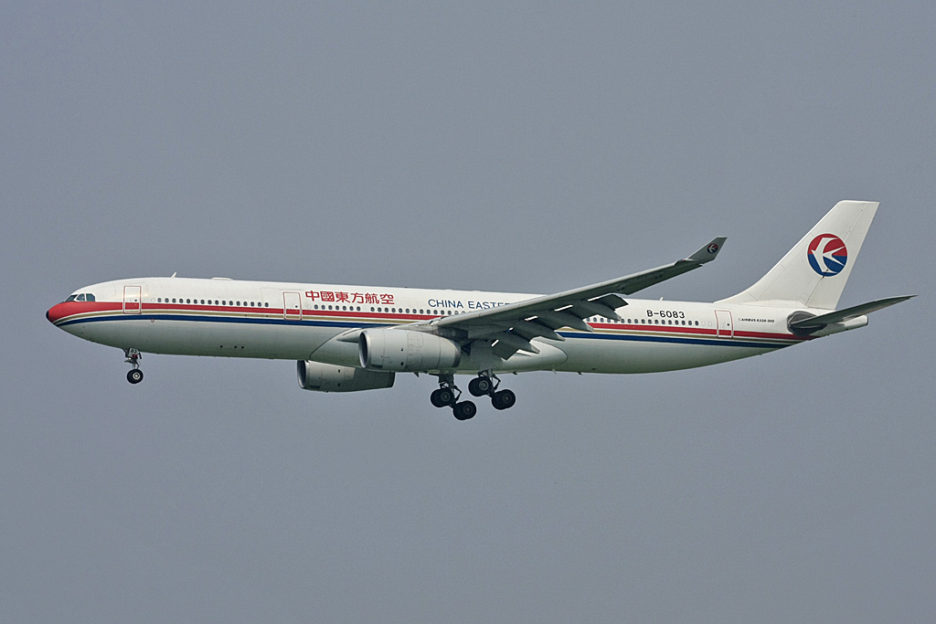 B-6083 · Airbus A330-343X · (SHA / ZSSS)