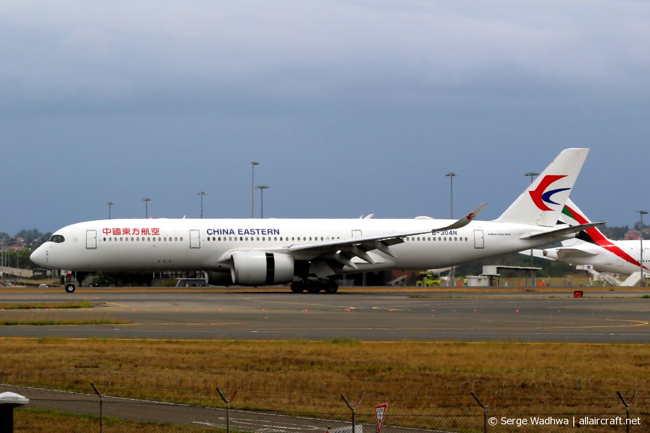 B-304N · Airbus A350-941 · (SYD / YSSY)