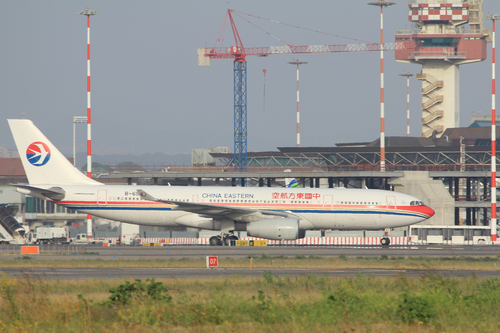 B-6543 · Airbus A330-243 · (FCO / LIRF)