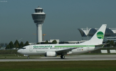 D-AGET · Boeing 737-75B · (MUC / EDDM)