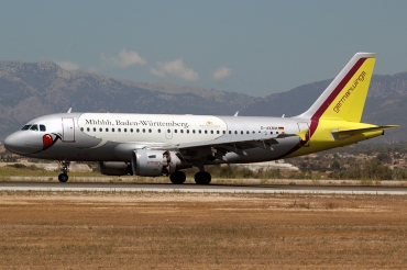 D-AKNM · Airbus A319-112 · (PMI / LEPA / LESJ)