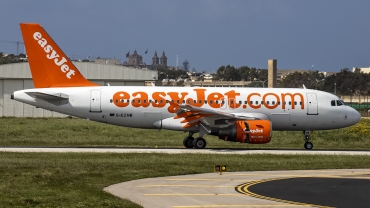 G-EZAW · Airbus A319-111 · (MLA / LMML)