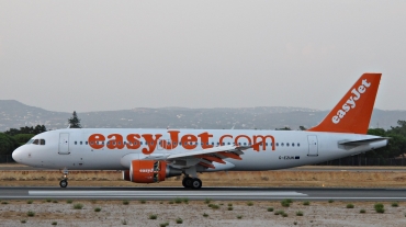 G-EZUN · Airbus A320-214 · (FAO /LPFR)