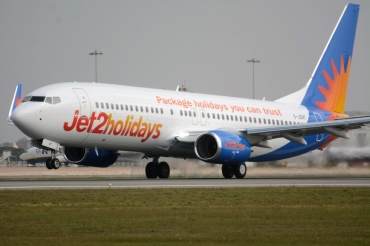 G-JZHT · Boeing 737-8MG(WL) · (FAO / LPFR)