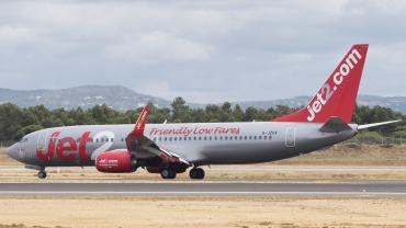 G-JZHV · Boeing 737-8MG(WL) · (FAO / LPFR)