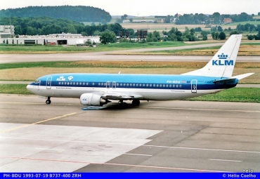 PH-BDU · Boeing 737-406 · (ZRH / LSZH)
