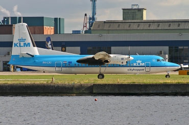 PH-LXJ · Fokker 50 · (LCY / EGLC)