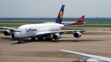 D-AIML · Airbus A380-841 · (PVG / ZSPD)