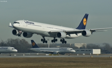 D-AIHZ · Airbus A340-642 · (MUC / EDDM)