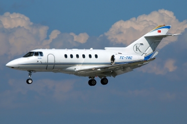TC-TKC · Raytheon Hawker 850XP · (OTP / LROP)