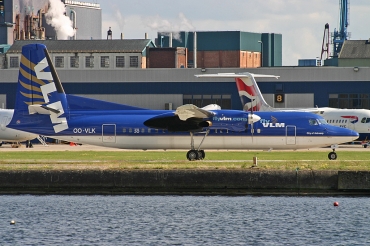 OO-VLK · Fokker 50 · (LCY / EGLC)