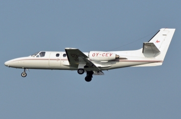 OY-CEV · Cessna 500 Citation I · (CPH / EKCH)