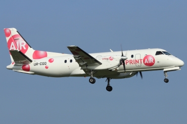 UR-CGQ · Saab 340A · (WAW / EPWA)