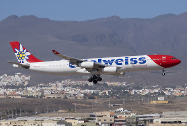 HB-JMC · Airbus A340-313 · (LPA / GCLP)
