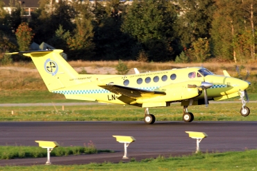 LN-LTG · Beechcraft B200 King Air · (SVG / ENZV)