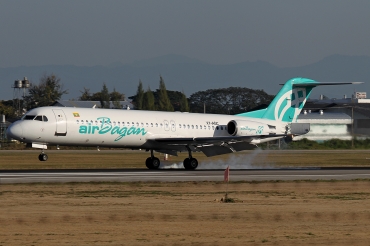 XY-AGC · Fokker 100 · (CNX / VTCC)