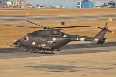 IA-2107 · Hindustan ALH Rudra · (VOYK)