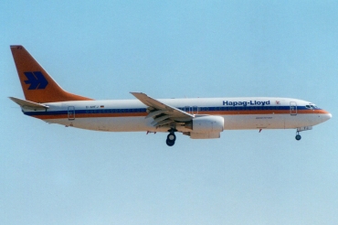 D-AHFJ · Boeing 737-8K5 · (FAO / LPFR)