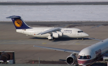 D-AVRB · British Aerospace Avro RJ85 · (NUE / EDDN)