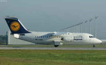D-AVRR · British Aerospace Avro RJ85 · (MUC / EDDM)