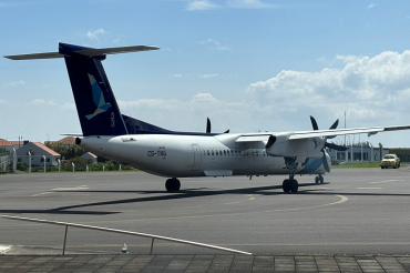 CS-TRG · Bombardier Dash 8-Q402 · (FLW / LPFL)