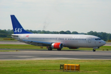 LN-BRI · Boeing 737-405 · (MAN / EGCC)