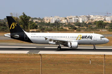 5A-BAC · Airbus A320-214 · MLA / LMML
