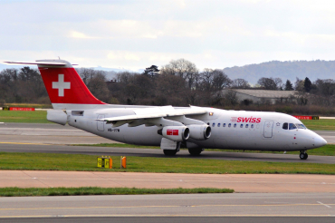 HB-IYW · British Aerospace Avro RJ100 · (MAN / EGCC)