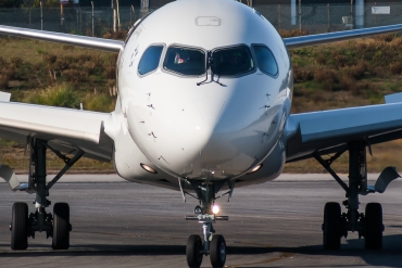 HB-JCB · Bombardier CSeries CS300 · (OPO / LPPR)