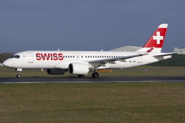 HB-JCK · Bombardier CSeries CS300 · (MAN / EGCC)