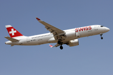 HB-JCM · Bombardier CSeries CS300 · (MLA / LMML)