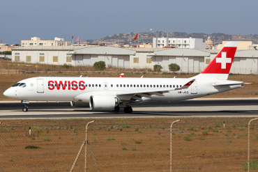 HB-JCQ · Airbus A220-300 · (MLA / LMML)