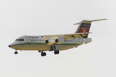 G-MIMA · British Aerospace BAe-146-200 · (LHR / EGLL)