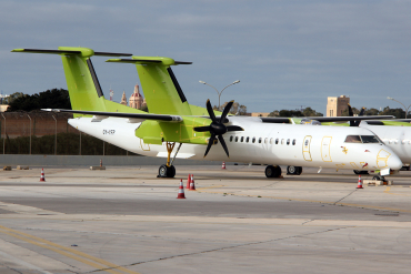 OY-YFP · Bombardier Dash 8-Q402 · (MLA / LMML)