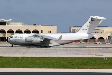 KAF342 · Boeing C-17A Globemaster III · (MLA / LMML)