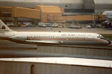KAF321 · McDonnell Douglas C-9K · (LHR / EGLL)