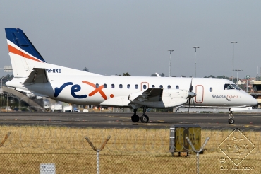 VH-RXE · Saab 340B · (SYD / YSSY)