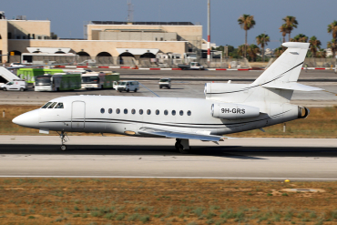 9H-GRS · Dassault Falcon 900B · (MLA / LMML)