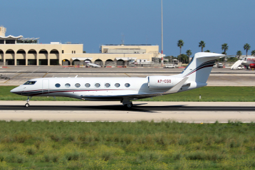 A7-CGO · Gulfstream Aerospace G650ER · (MLA / LMML)