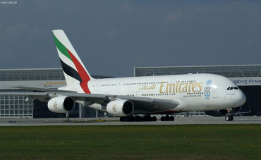 A6-EDQ · Airbus A380-861 · (MUC / EDDM)