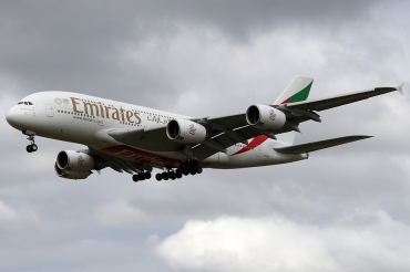 A6-EUF · Airbus A380-861 · (CHC / NZCH)