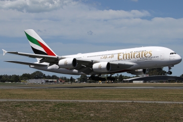 A6-EUK · Airbus A380-861 · (CHC / NZCH)