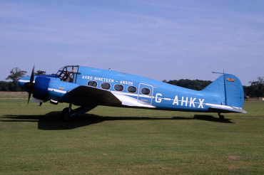 G-AHKX · Avro 652A Anson C.19 Series 2 · (EGTH)