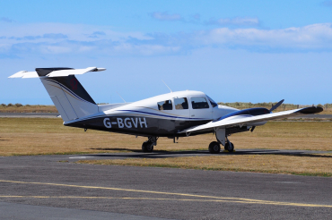 G-BGVH · Beechcraft 76 Duchess · (EGCK)