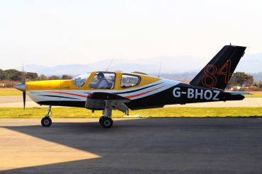 G-BHOZ · Socata TB-9 Tampico · (EGCK)