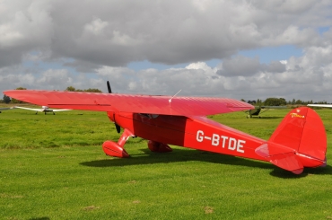 G-BTDE · Cessna C-165 Airmaster · (EGCB)